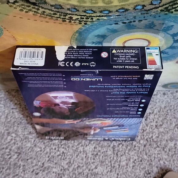 Aloka Race Car Color & Shine - 12 Color Pattern LED Decorative Light w Remote - Picture 9 of 9